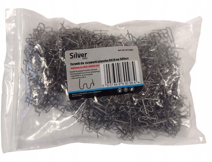 Picture of Silver SILVER ZSZYWKI DO ZGRZEWAREK PLASTIKU 500szt. MIX