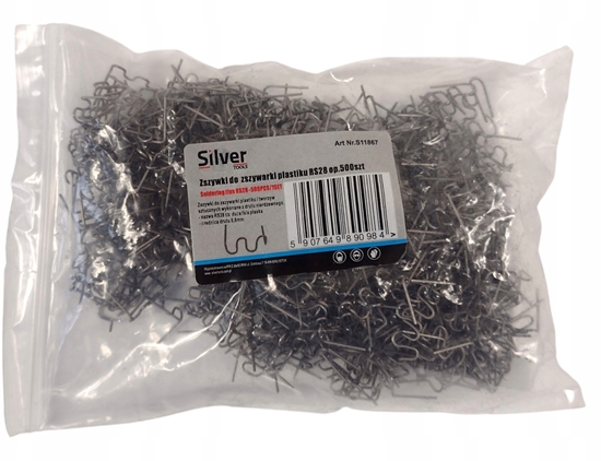 Picture of Silver SILVER ZSZYWKI DO ZGRZEWAREK PLASTIKU 500szt. MIX