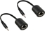 Изображение System przekazu sygnau AV InLine 3.5mm audio przez sie LAN Ethernet - RJ45 - maksymalnie do 50m, komplet (89002)