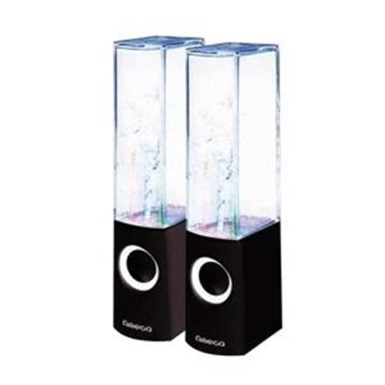 Picture of Skaļruņi Dancing Water USB melni OMEGA OG12DSB