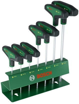 Attēls no Skrūvgriežu komplekts Bosch 1600A039J2; Torx; 7 gab.