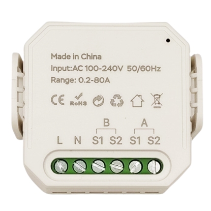 Изображение Smart Energy Meter, 2P, 80A, Wi-Fi, Tuya