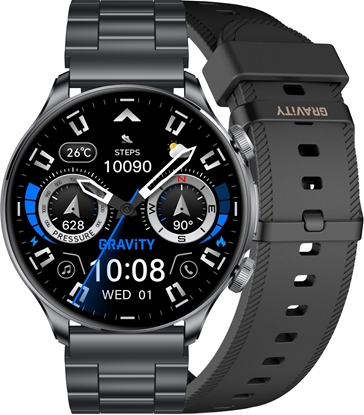 Изображение Smartwatch Gravity SMARTWATCH mski GRAVITY GT35-2 GPH/GPH/BK
