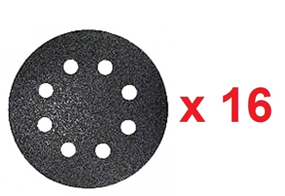 Изображение Smilšpapīrs ekscentra slīpmašīnai Fein; 115 mm; P60; 15 gab.