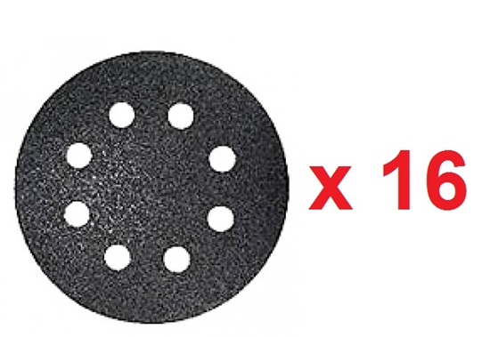 Изображение Smilšpapīrs ekscentra slīpmašīnai Fein; 115 mm; P60; 15 gab.