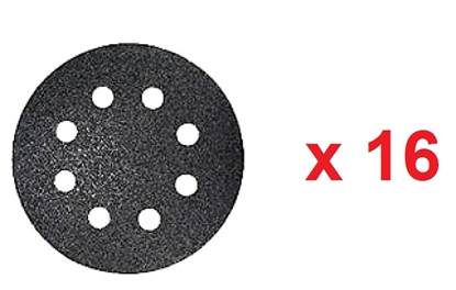 Изображение Smilšpapīrs ekscentra slīpmašīnai Fein; 115 mm; P80; 15 gab.