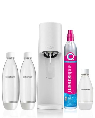 Attēls no SodaStream Soda Maker Terra Megapack QC white incl 3 bottles (2270213)(Boj.iepak)