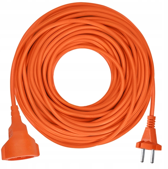 Изображение Solight 1z elastyczne zcze 15m 2 x 1,5mm2 pomaraczowy