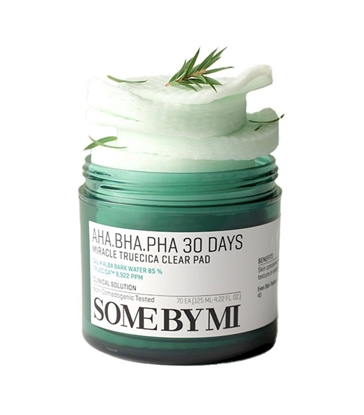 Picture of SomeByMi AHA BHA PHA 30 Days Miracle Truecica Clear Pad 70pcs 125ml