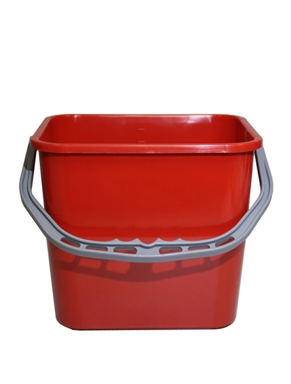Picture of Spainis plastmasas 12L sarkans