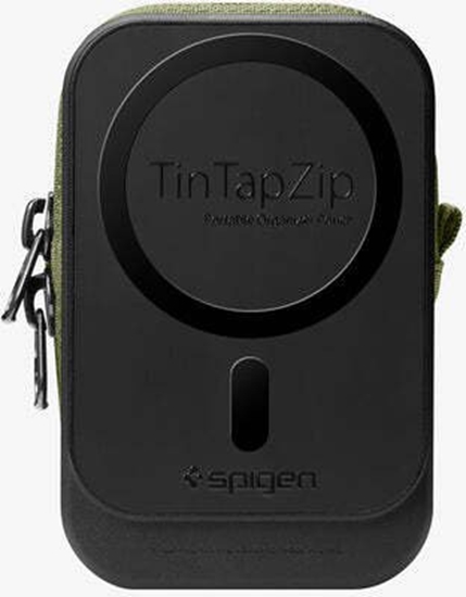 Picture of Spigen Spigen Portable Organizer Pouch TintapZip MagSafe, olive green