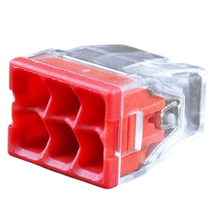 Изображение Splicing connector, 6x 0.5-2.5mm², 24A, 450V, 100pcs