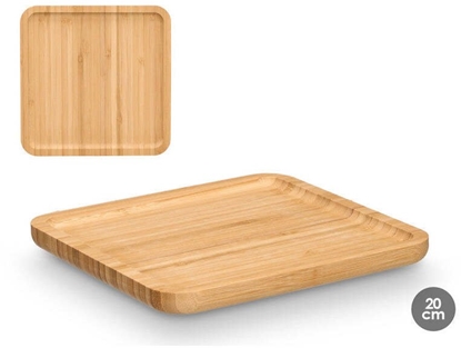 Picture of Square bamboo cutting board, 1.5×20×20 cm, 11636, Kinvara