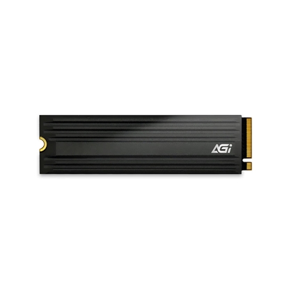 Attēls no SSD|AGI|750xTBW rating|MTBF 2000000 h|Read speed 7400 MB/s|Write speed 5200 MB/s|NVMe Yes|PCI Express 4.0|M.2|1000 GB|AGI1T0G44AI828-CB