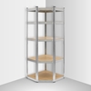 Picture of Stabils stūra Metāla plaukts Rebel 180x40x70cm | sudraba | cinkotsCorner metal rack 180x70x70x40 cm