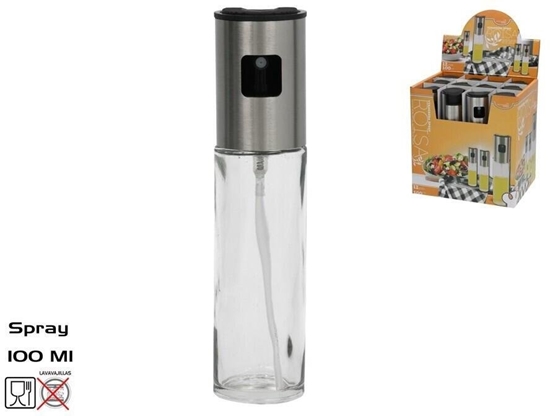 Изображение Stabilus Butelka do rozpylania oleju metalowa 100 ml 18 x 4 3 x 4 3 cm KITCHEN&GO 8445393535036 (8445393535036)