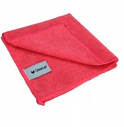 Изображение Starbright Qleanup LONG FRESH Professional - ciereczka z mikrofibry, 38x38 cm - Czerwona