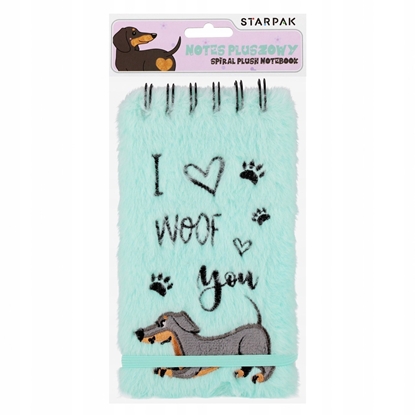 Picture of Starpak KOLONOTES PLUSZ A5 DOG STK PBH 12/48