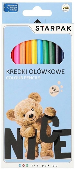 Picture of Starpak Kredki oówkowe 12kol