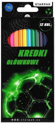 Picture of Starpak Kredki oówkowe Football 12kol