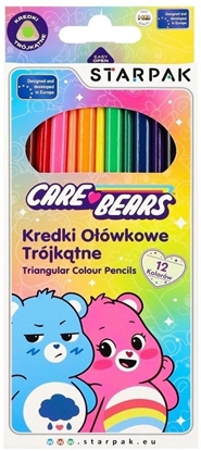 Picture of Starpak Kredki oowkowe trójktne Care Bears 12 kolorów