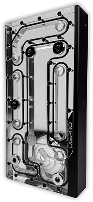Picture of Stealkey Customs SC DisPro 240R Rear Distroplate, D5 i DDC-Pumpe, D-RGB - 240mm