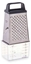 Attēls no Steel grater with measuring container, black, 15×9×6.7 cm, 95032, Kinvara