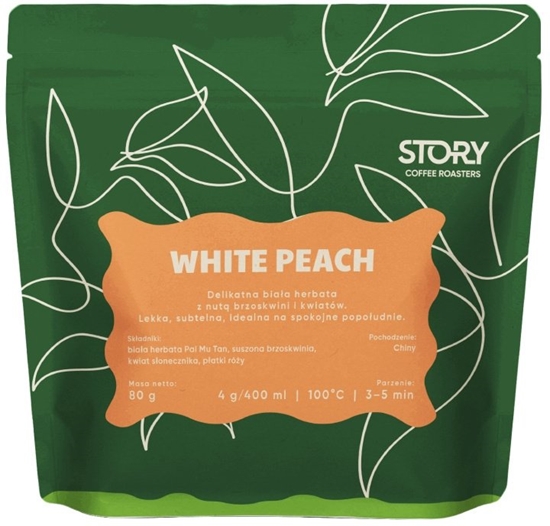 Picture of Story Coffee Roasters Herbata biaa STORY tea White Peach 80g