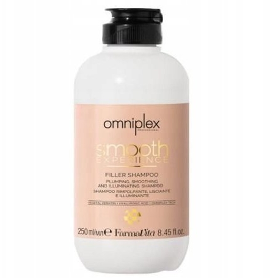 Изображение Sukin FARMAVITA_Omniplex Smooth Experience Filler Shampoo szampon odbudowujcy 250ml