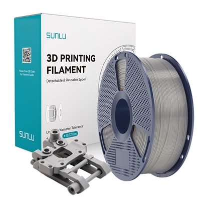 Изображение Sunlu ABS Filament (Silver)