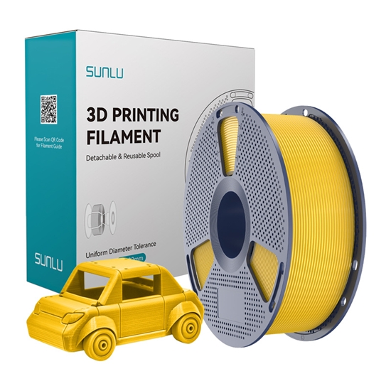 Изображение Sunlu PETG Filament (Bright Yellow)