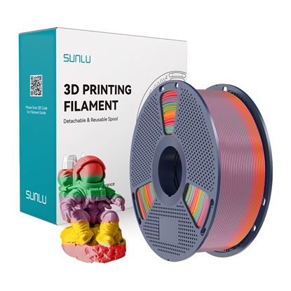 Изображение Sunlu PLA Filament (Rainbow) 01