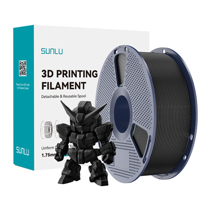 Изображение Sunlu PLA+ 2.0 Filament (Black)