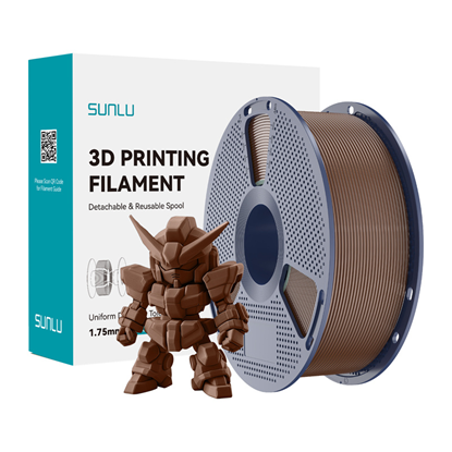 Изображение Sunlu PLA+ 2.0 Filament (Coffee Brown)