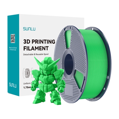 Изображение Sunlu PLA+ 2.0 Filament (Green)