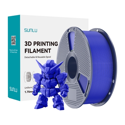 Изображение Sunlu PLA+ 2.0 Filament (Light Blue)