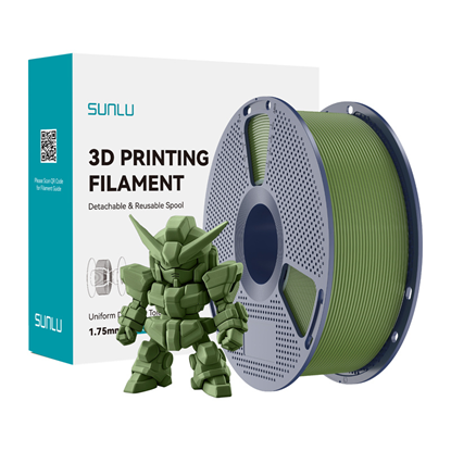 Изображение Sunlu PLA+ 2.0 Filament (Olive)