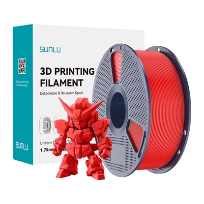 Изображение Sunlu PLA+ 2.0 Filament (Red)