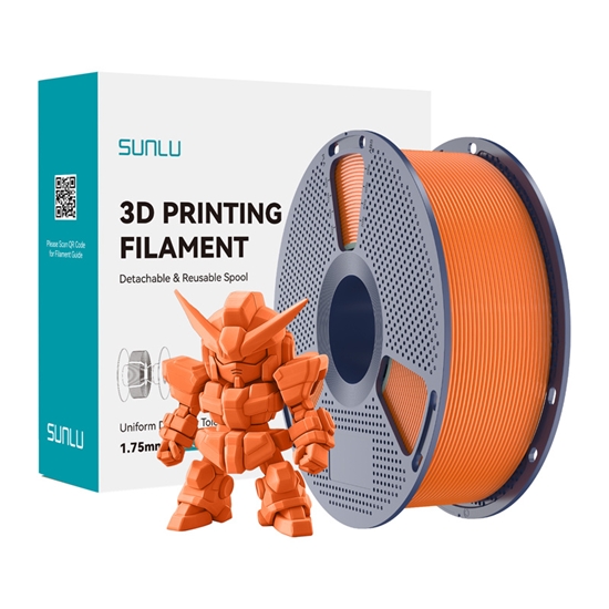 Изображение Sunlu PLA+ 2.0 Filament (Sunny Orange)