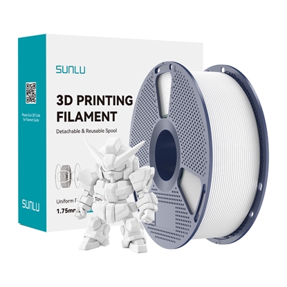 Изображение Sunlu PLA+ 2.0 Filament (White)