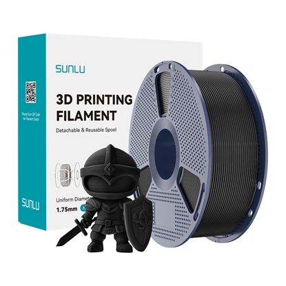 Изображение Sunlu PLA+ Filament (Black)