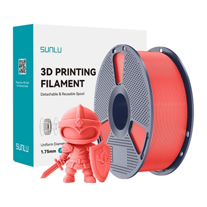 Изображение Sunlu PLA+ Filament (Cherry)