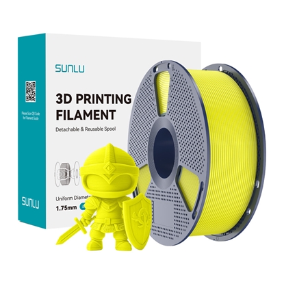 Изображение Sunlu PLA+ Filament (Yellow)