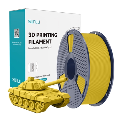 Изображение Sunlu PLA+ High-Speed Yellow Filament
