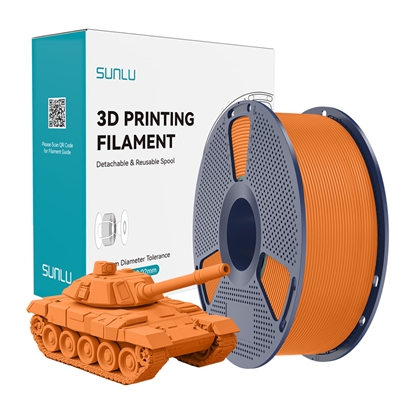 Изображение Sunlu PLA+ High-Speed Orange Filament