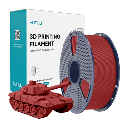 Изображение Sunlu PLA+ High-Speed Red Filament