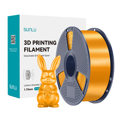 Изображение Sunlu PLA+ Silk Filament (Brass)