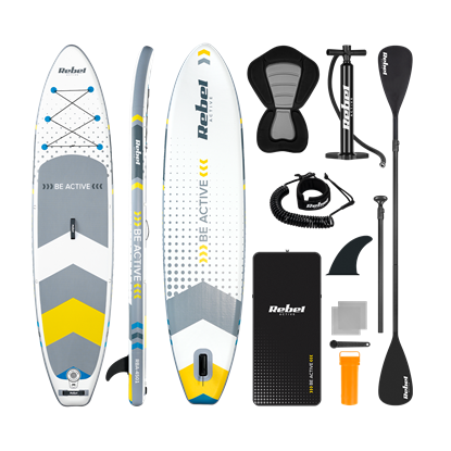 Изображение Sup dēlis piepūšams REBEL ACTIVE RBA4501 SUP dēlis - balts
