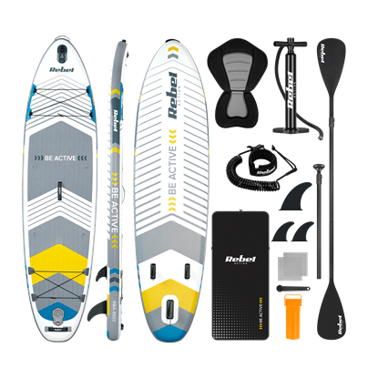 Изображение Sup dēlis piepūšams REBEL ACTIVE RBA4507 SUP dēlis - balts