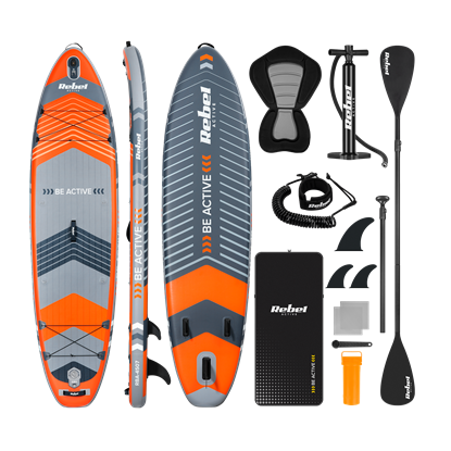Picture of Sup dēlis piepūšams REBEL ACTIVE RBA-4507 SUP dēlis - oranžs